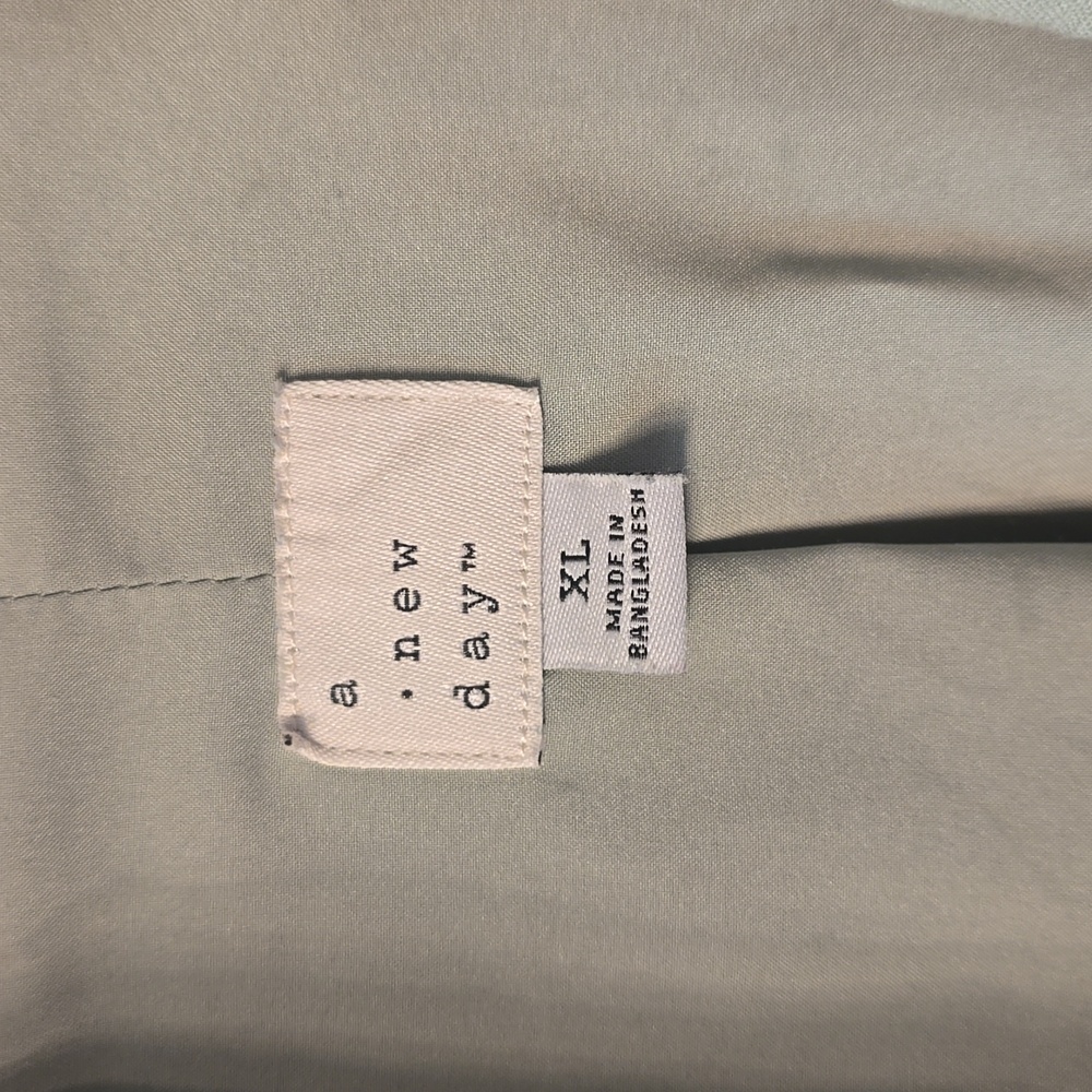 A New Day Linen Blazer In Spring Green XL - Picture 3 of 6